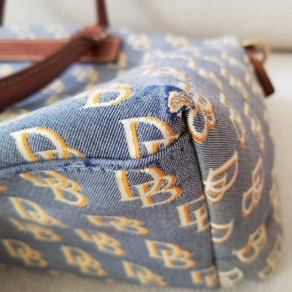 Canvas Dooney and Bourke Top Handle Bag - Picture 7 of 10